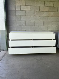 White IKEA Malm 6 Drawer Dresser for Sale in Phoenix, AZ - OfferUp White IKEA Malm 6 Drawer Dresser for Sale in Phoenix, AZ - OfferUp