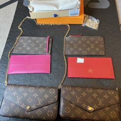Fashion Purse Handbag Cross Body 3pc