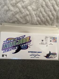 1998 Tampa Bay Devil Rays Cachet