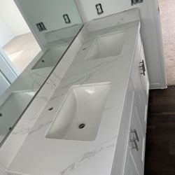 Cosinas De Granito Quarzo Baños Chimeneas  Fabricación E Instalación 