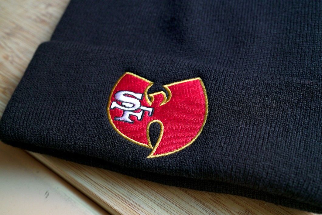 San Francisco 49ers Niners Wu Tang Embroidered Beanie Hat