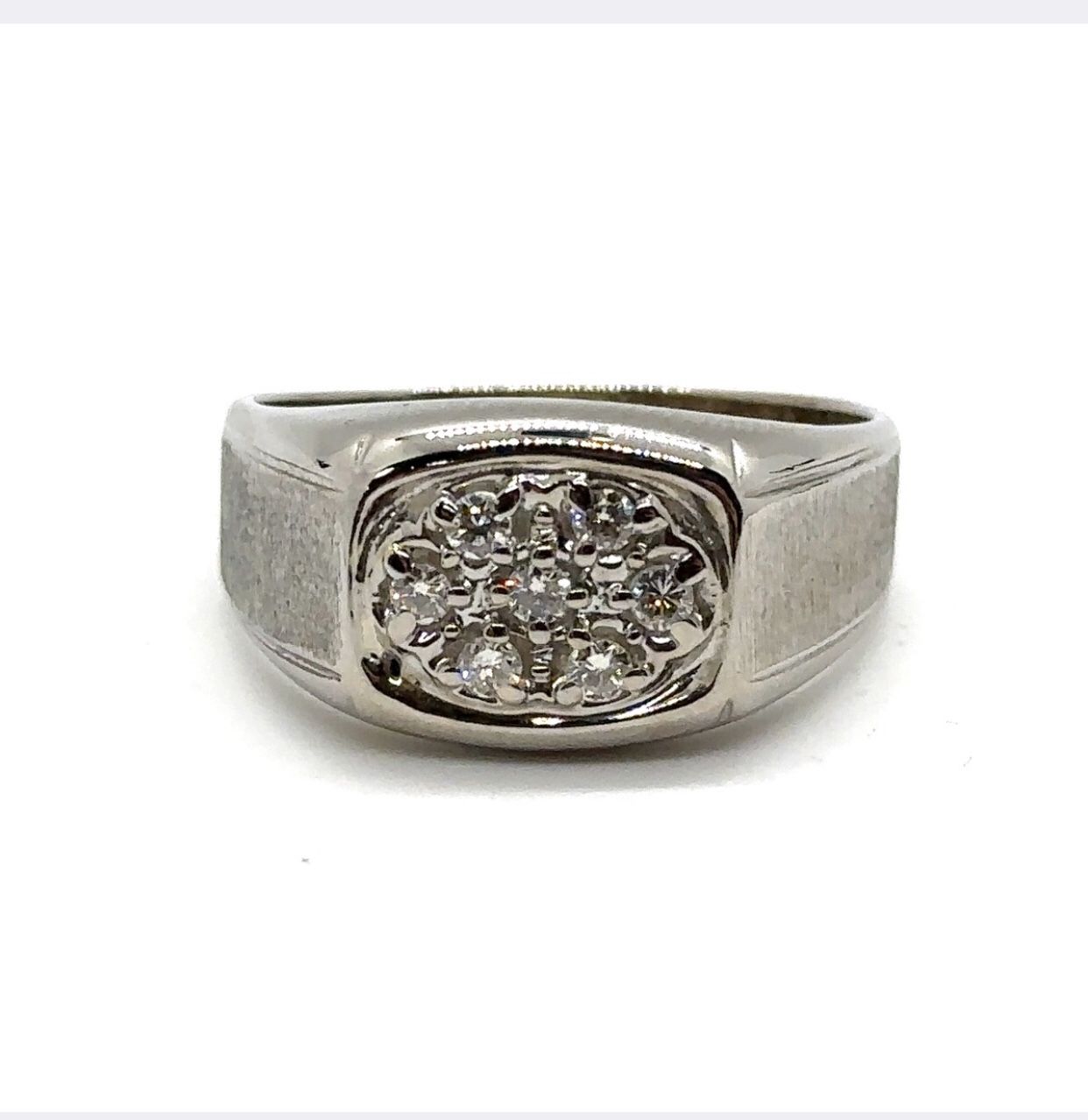 Gentleman 14K WG Diamond Ring EPJ025082