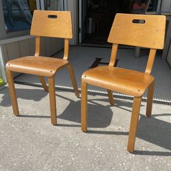 Pair Of THONET Child’s Chairs