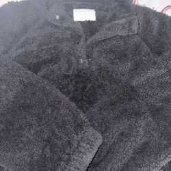 Abercrombie Cozy Black Jacket