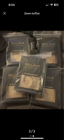 Bellami Professional 25g Keratin I-Tip 20" Beige Blonde #90 (5 packs) with silicone beads