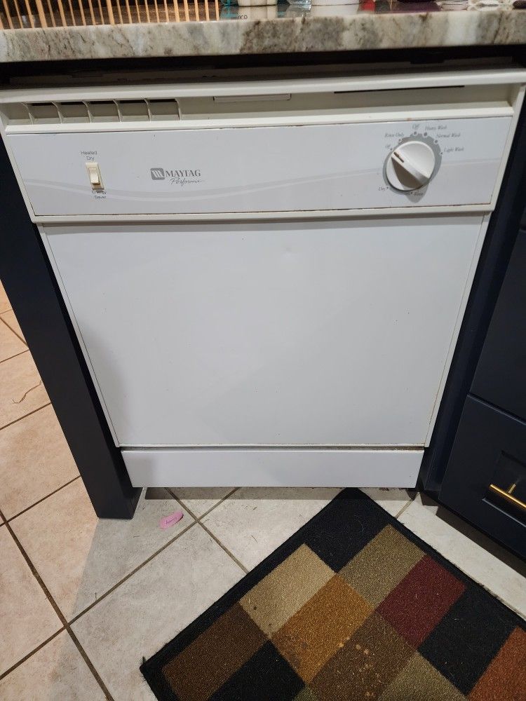 Maytag White Dishwasher