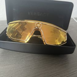 GOLD Versace Sunglasses 