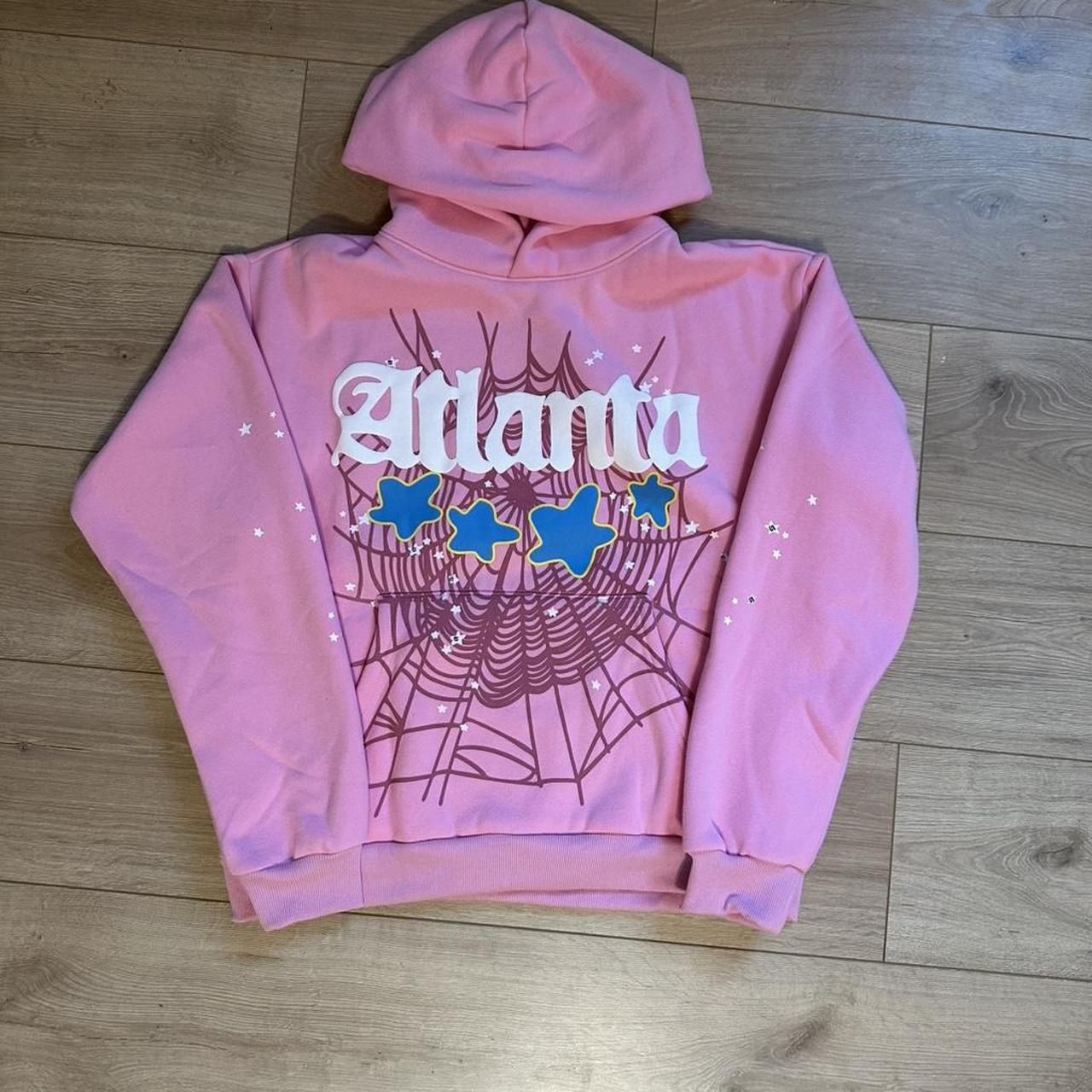 Spider Hoodie Atlanta Pink Medium