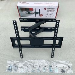 New in box $25 Full Motion 32-55” TV Wall Mount Swivel Tilt VESA 400x400mm, Max Load 99 Lbs