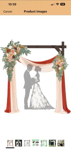 Arbour for yard. Garden or wedding