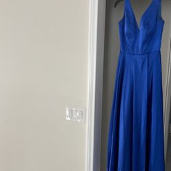 Royal Blue Dress 