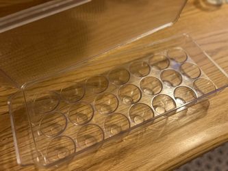 Clear Plastic Egg Tray with Lid