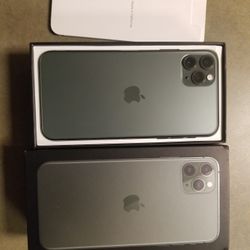 iPhone 11 Pro Max Midnight green Factory Unlocked 