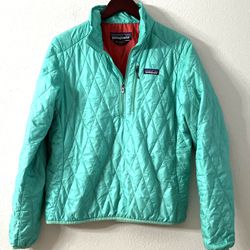 Women’s Patagonia Nano Puffer 1/4 Jacket M ( NWT $169) 