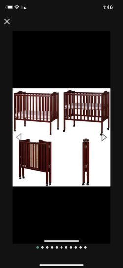 Baby crib Dream on me 2-in-1 Lightweight Portable Folding Crib