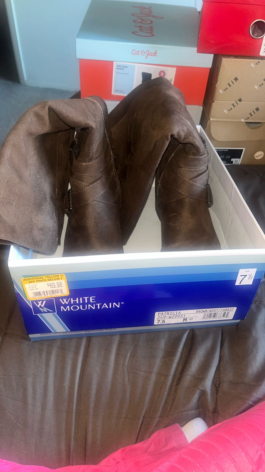 High Boots WhiteMountain New$25