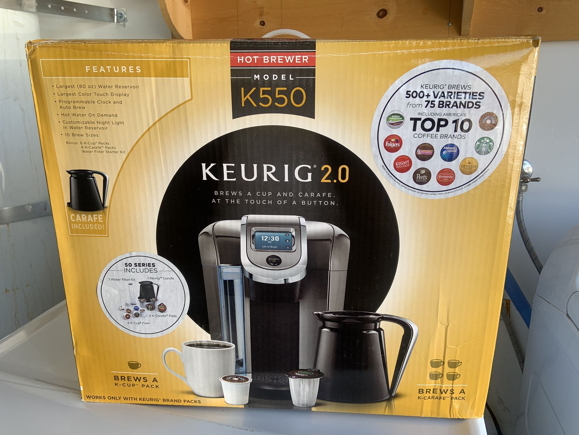 keurig coffee maker K-pods Brand New 