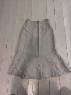 Prada Mermaid Silhouette Midi Skirt