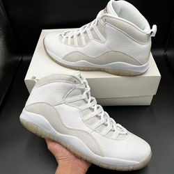 Size 11.5 - Air Jordan 10 Retro Drake OVO White 2015
