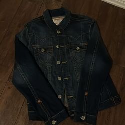 true religion jean jacket size small