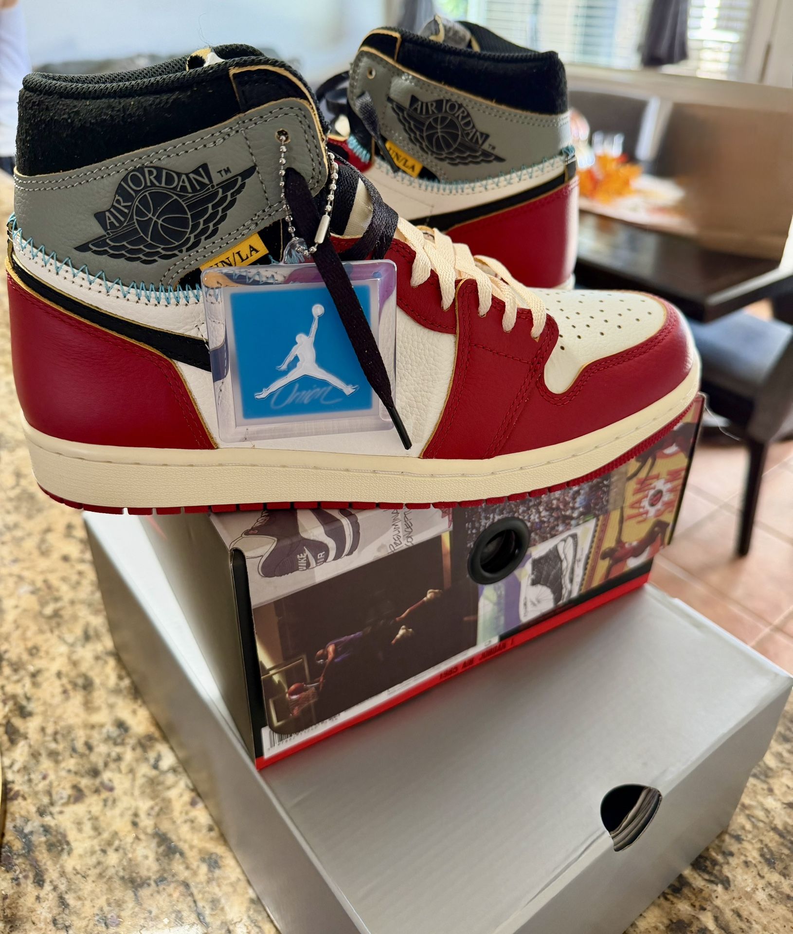 Jordan 1 Union Size 9