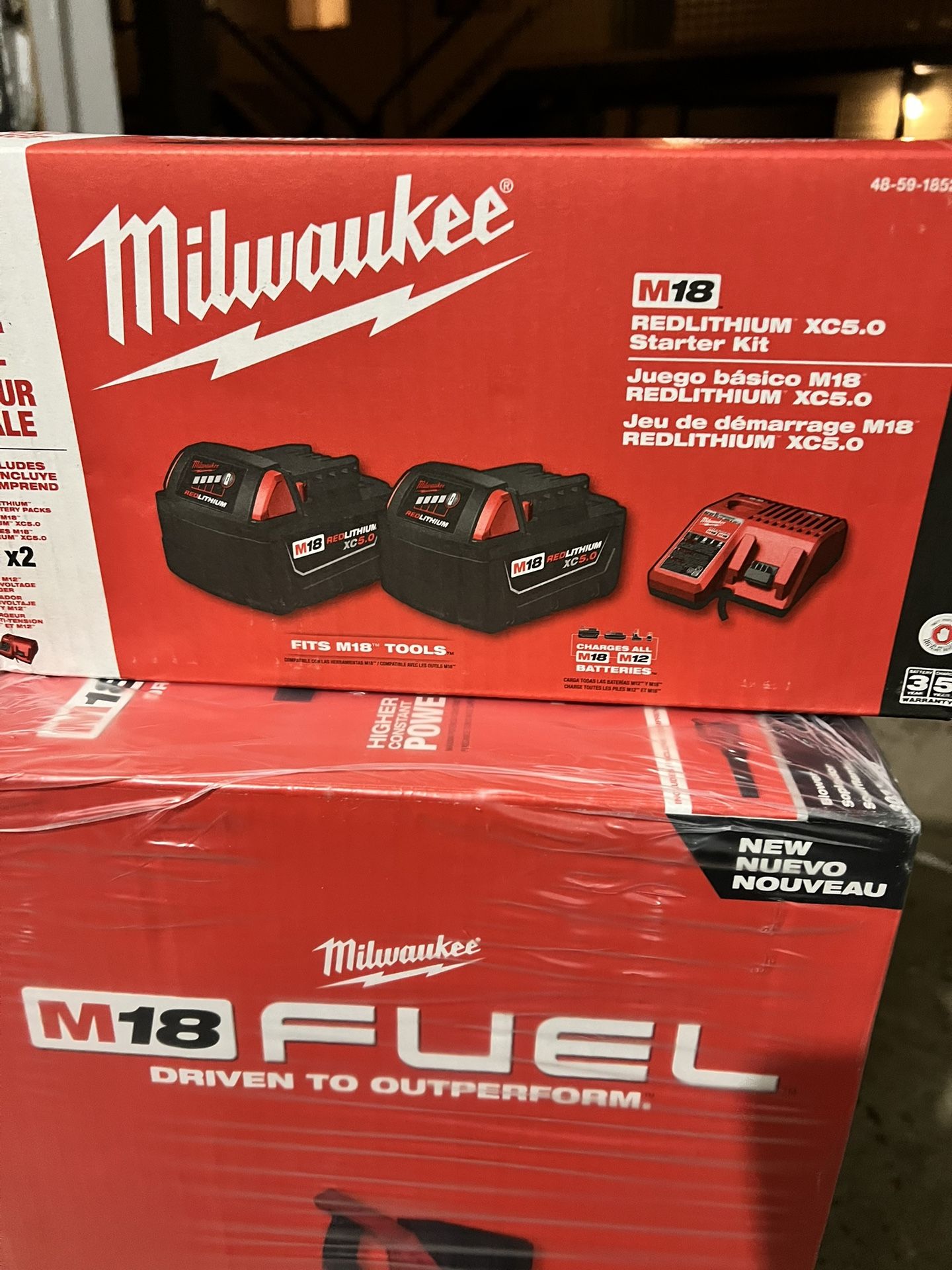 Milwaukee 5.0 Battery and Charger