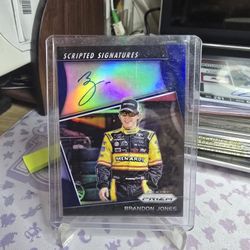 2018 Panini Card  Brandon Jones NASCAR 29/75