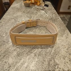 Leather Weigh Lifting Belt, Used One Time