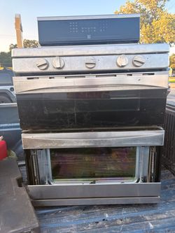 Kenmore Stainless Steel Double Oven Range