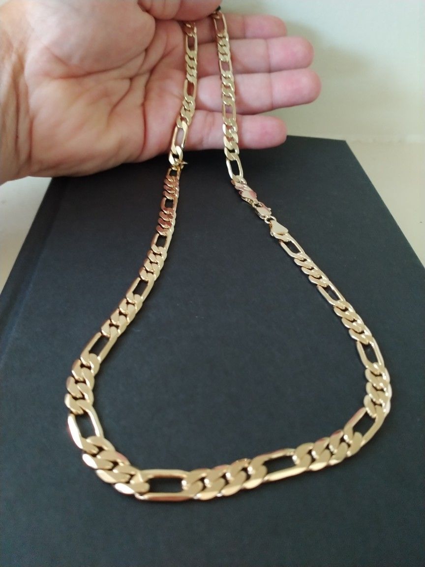 Gold 18k Gold Plated Necklace Chain