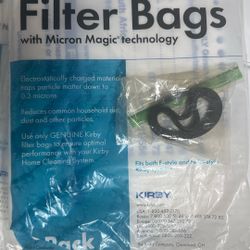 Kirby  Vacuum Filter Bags And Belt