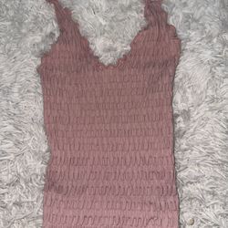 Free People pink top/NWT