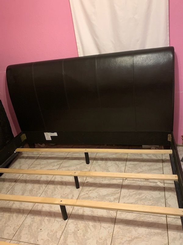 King size bed frame