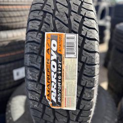 Vendo 265/70/R16 Arroyo Alterrain Las 4 Llantas Por $499 🇺🇸