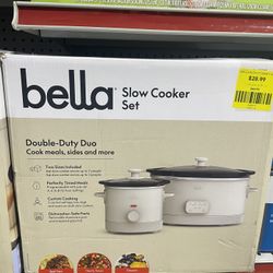 Bella Slow Cooker Set