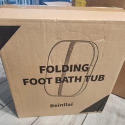 Folding Foot Bath Tub