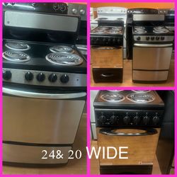 24 & 20 wide stove