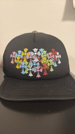 Chrome Hearts Multi-Color Cross Trucker Hat