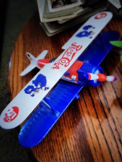 Pepsi Cola Metal Plane Perfect 