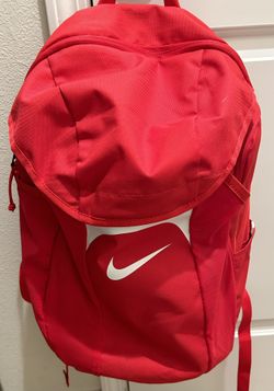 NIKE red soccer backpack bag