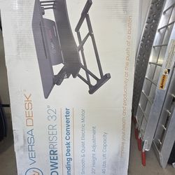 VersaDesk Power Riser 32" Electric Rising 