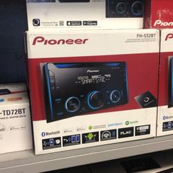 Pioneer Double Din Bluetooth Stereo On Sale For 149.99 