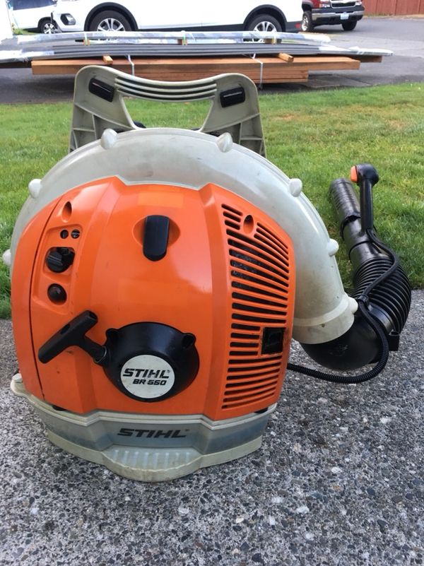 Stihl Br 550 Professional Backpack Leaf Er Good Working Open In The Continue To Mobile Website