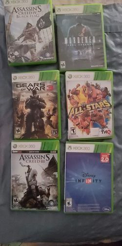 Xbox 360 Games All $40