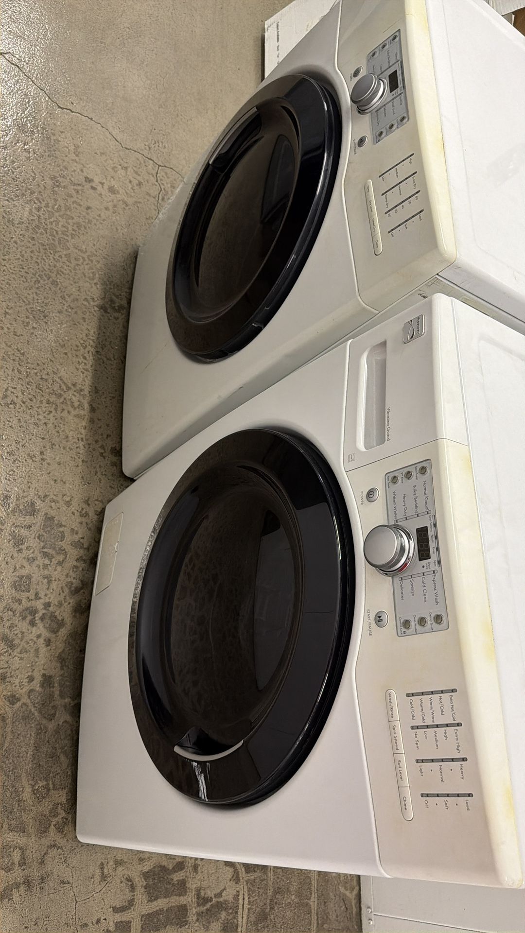 Kenmore Front Load Washer And dryer Works Great and in Excellent Condition Fully Tested,