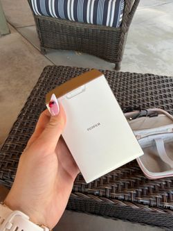 instax polaroid printer with film