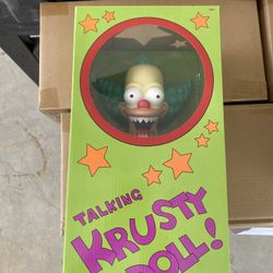 Kruaty the clown talking plush