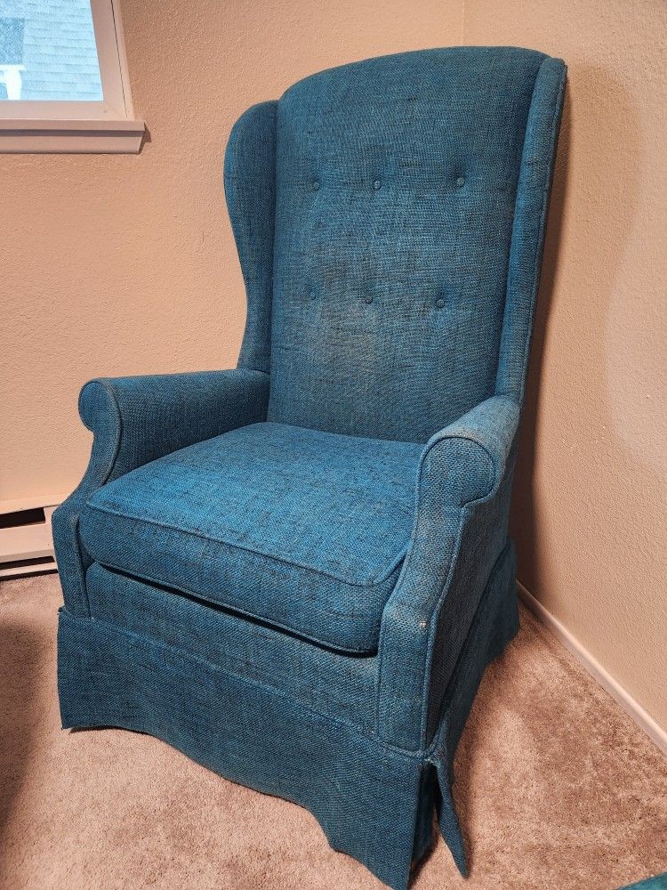Vintage Wingback Chair