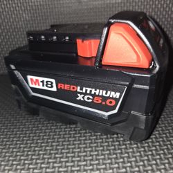 M18 XC5.0 Battery  $100 Off Retail