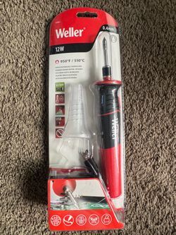 New Weller 12w Cordless Rechargeable Soldering Iron